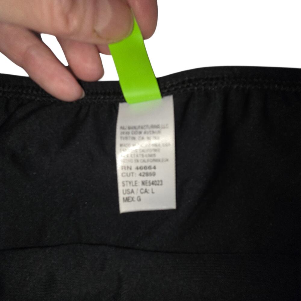 Next by Athena Good Karma Destination Bikini Bottom Sz Large in Black NWOT - Picture 8 of 8